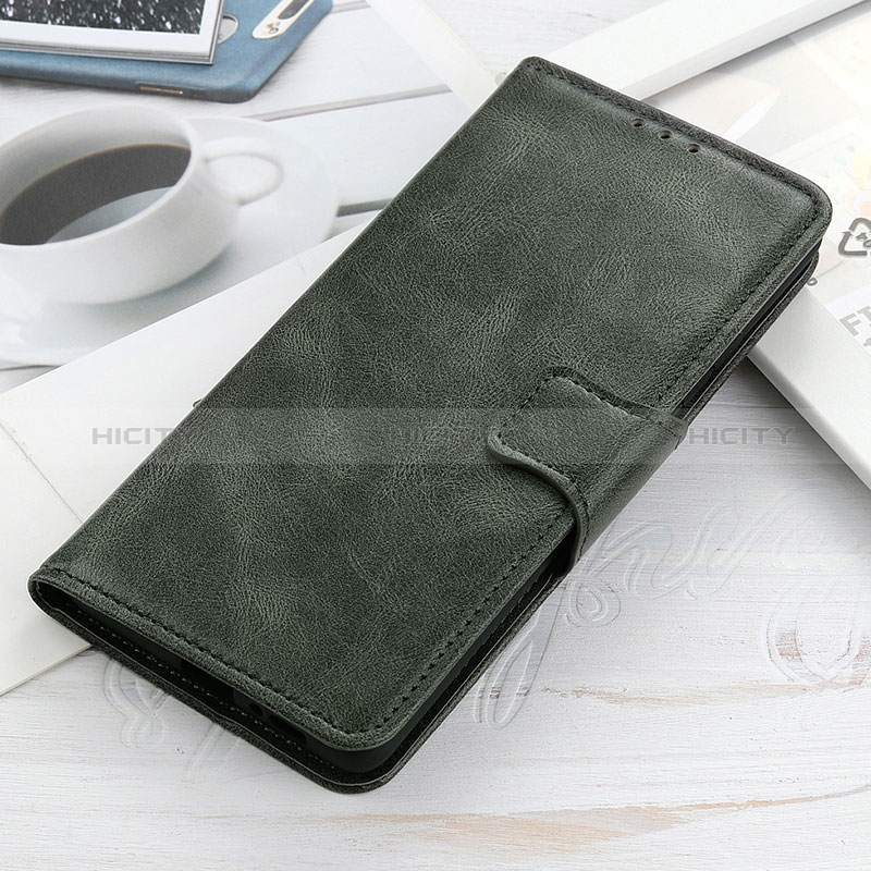 Custodia Portafoglio In Pelle Cover con Supporto ML9 per Realme 9 4G Verde