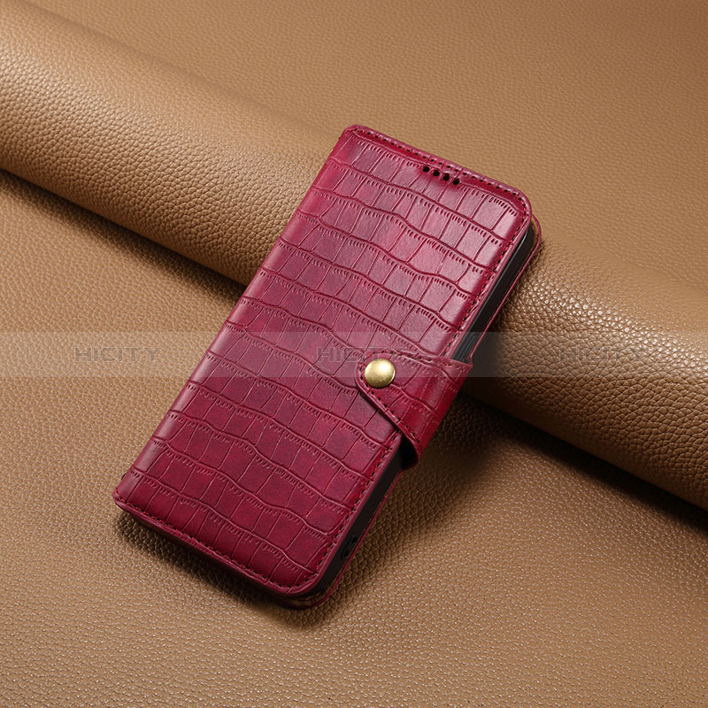 Custodia Portafoglio In Pelle Cover con Supporto MT1 per Huawei Mate 60 Pro+ Plus Rosso