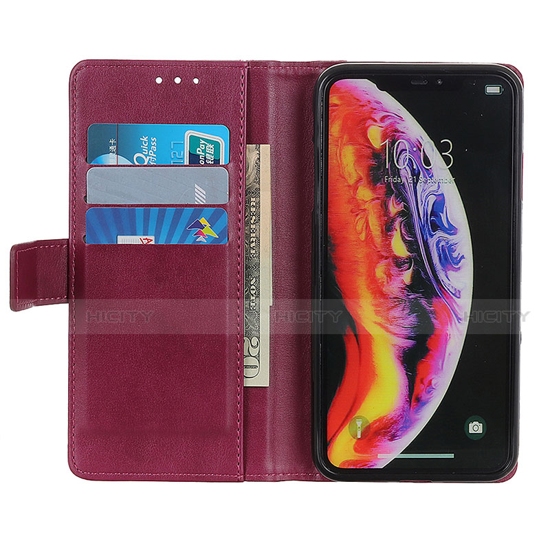 Custodia Portafoglio In Pelle Cover con Supporto N02P per Motorola Moto Edge 30 Pro 5G