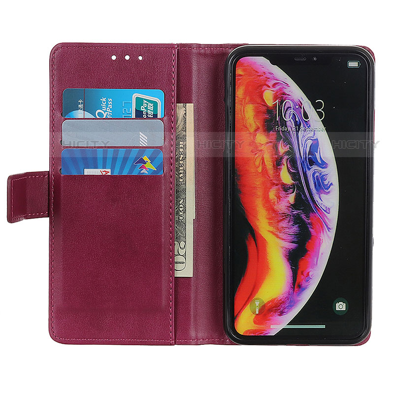 Custodia Portafoglio In Pelle Cover con Supporto N02P per Motorola Moto Edge S30 5G