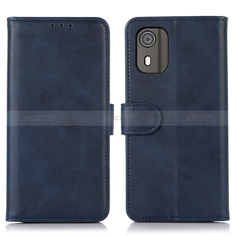 Custodia Portafoglio In Pelle Cover con Supporto N02P per Nokia C02