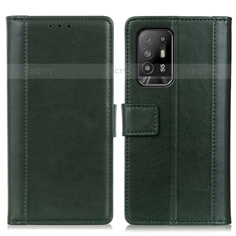 Custodia Portafoglio In Pelle Cover con Supporto N02P per Oppo A94 5G