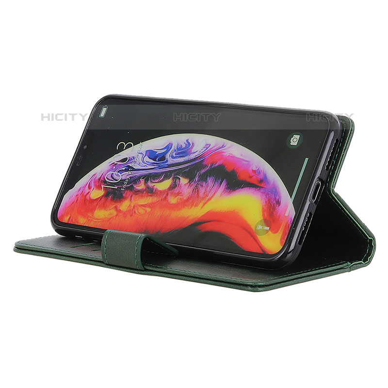 Custodia Portafoglio In Pelle Cover con Supporto N02P per Oppo Reno5 F