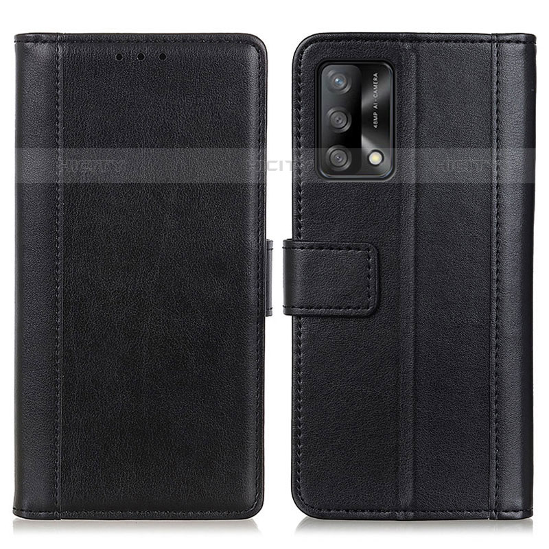 Custodia Portafoglio In Pelle Cover con Supporto N02P per Oppo Reno6 Lite