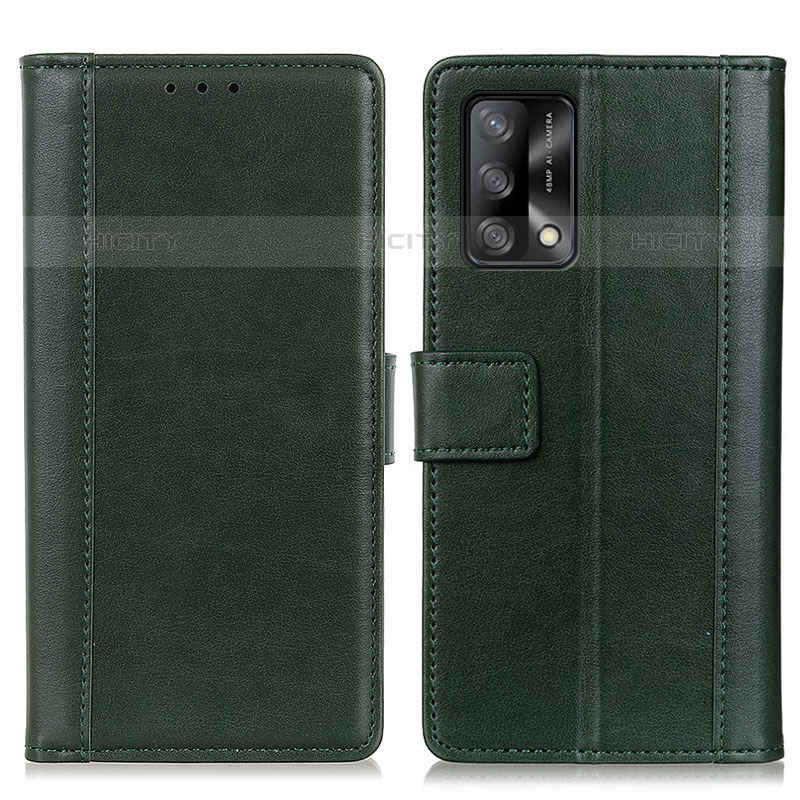 Custodia Portafoglio In Pelle Cover con Supporto N02P per Oppo Reno6 Lite