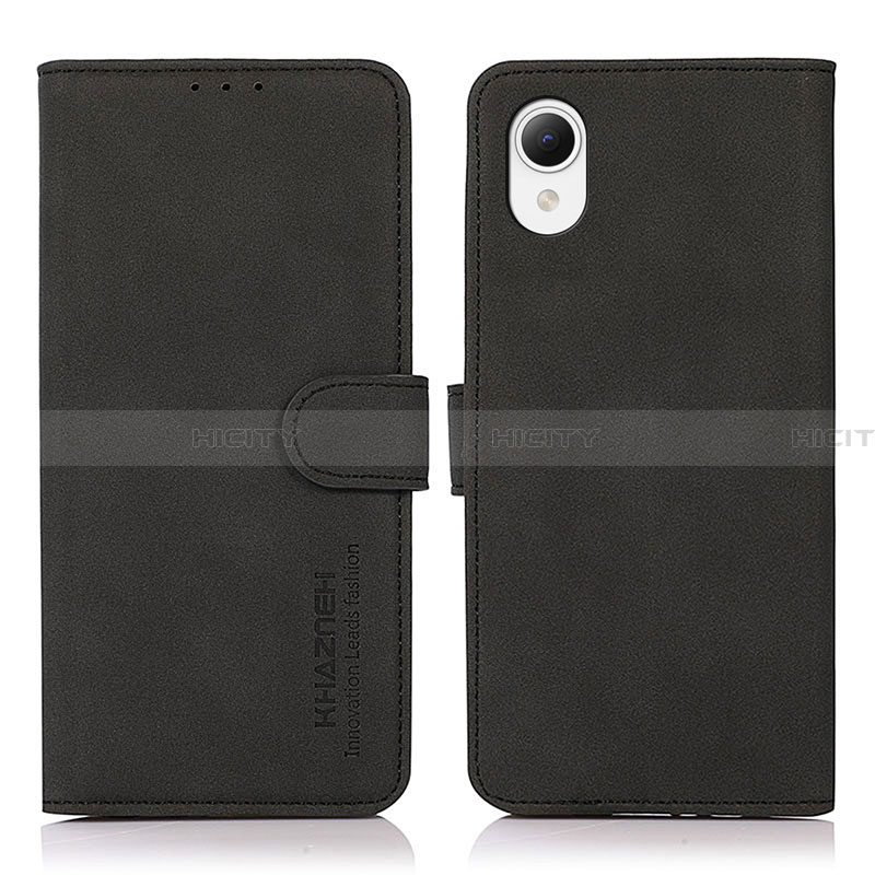 Custodia Portafoglio In Pelle Cover con Supporto N02P per Samsung Galaxy A23s Nero