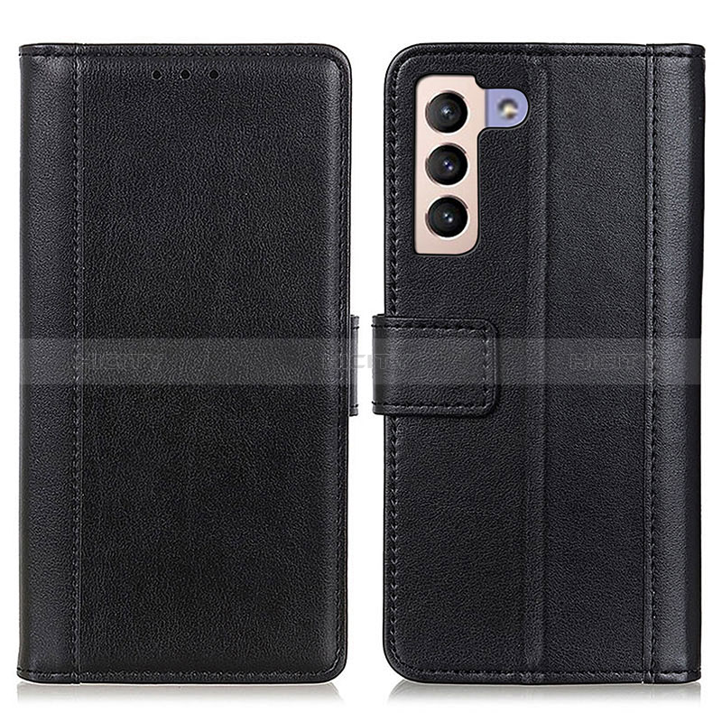 Custodia Portafoglio In Pelle Cover con Supporto N02P per Samsung Galaxy S24 Plus 5G Nero