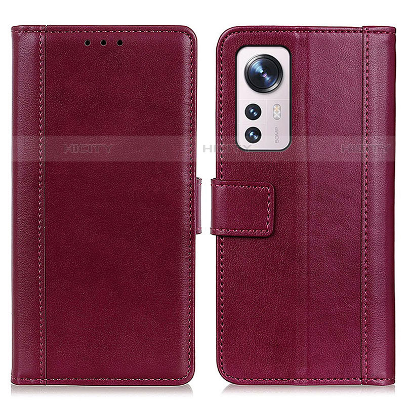 Custodia Portafoglio In Pelle Cover con Supporto N02P per Xiaomi Mi 12 Lite 5G