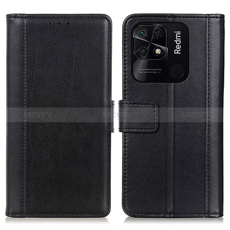 Custodia Portafoglio In Pelle Cover con Supporto N02P per Xiaomi Redmi 10C 4G