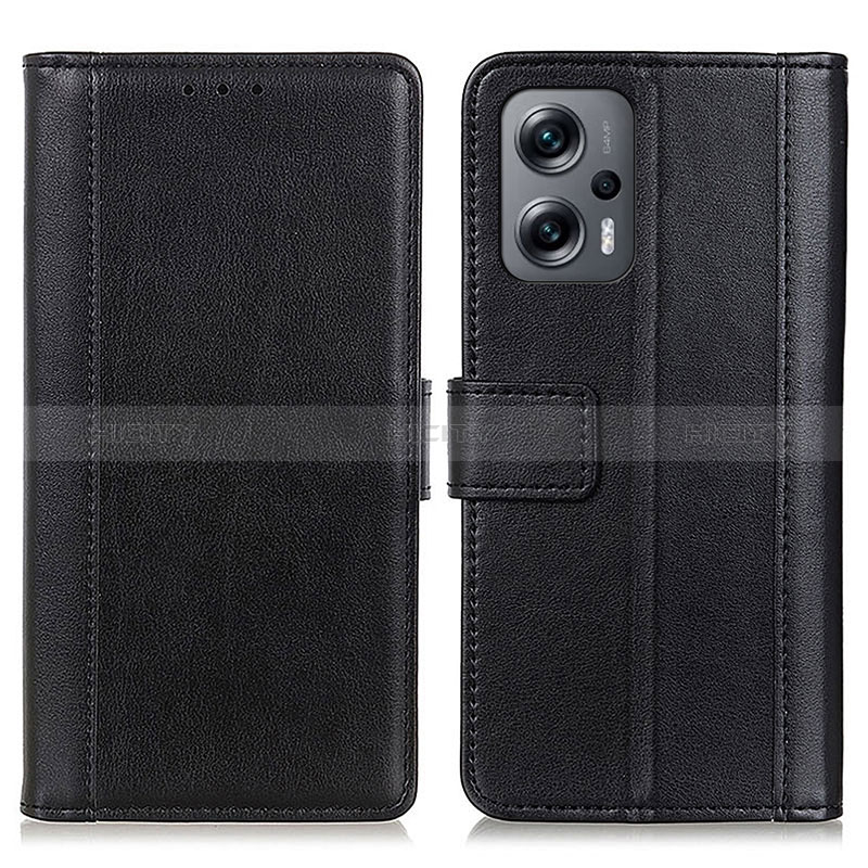 Custodia Portafoglio In Pelle Cover con Supporto N02P per Xiaomi Redmi Note 11T Pro+ Plus 5G