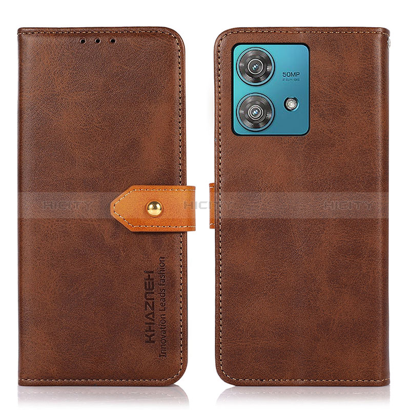 Custodia Portafoglio In Pelle Cover con Supporto N03P per Motorola Moto G84 5G