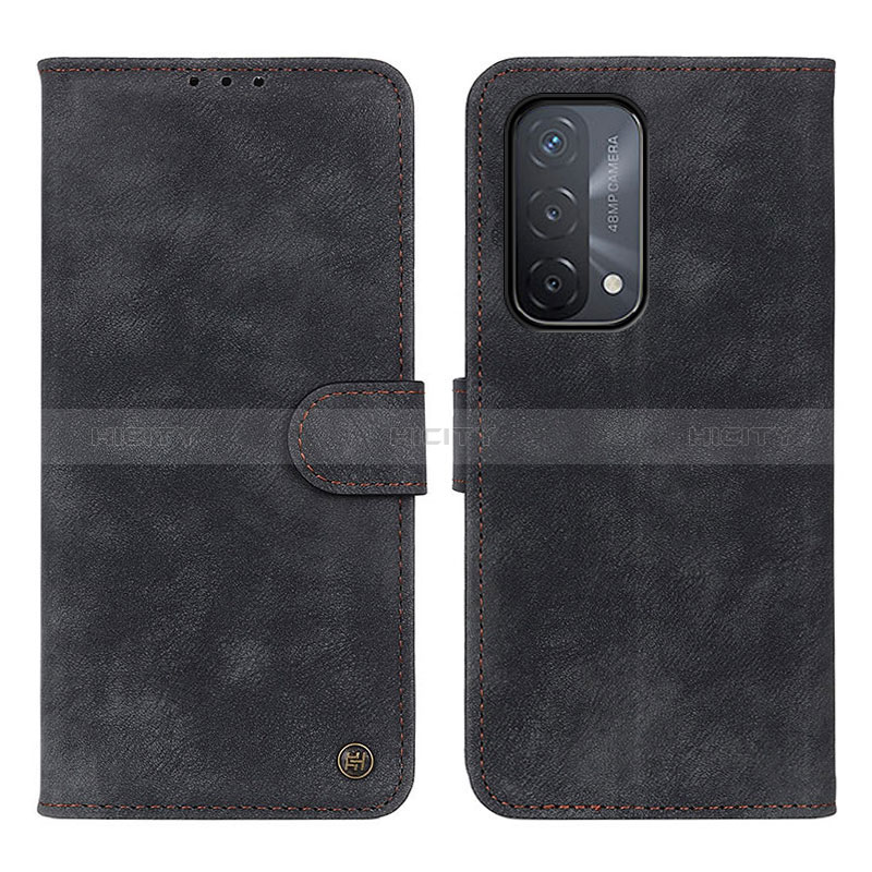 Custodia Portafoglio In Pelle Cover con Supporto N03P per Oppo A74 5G