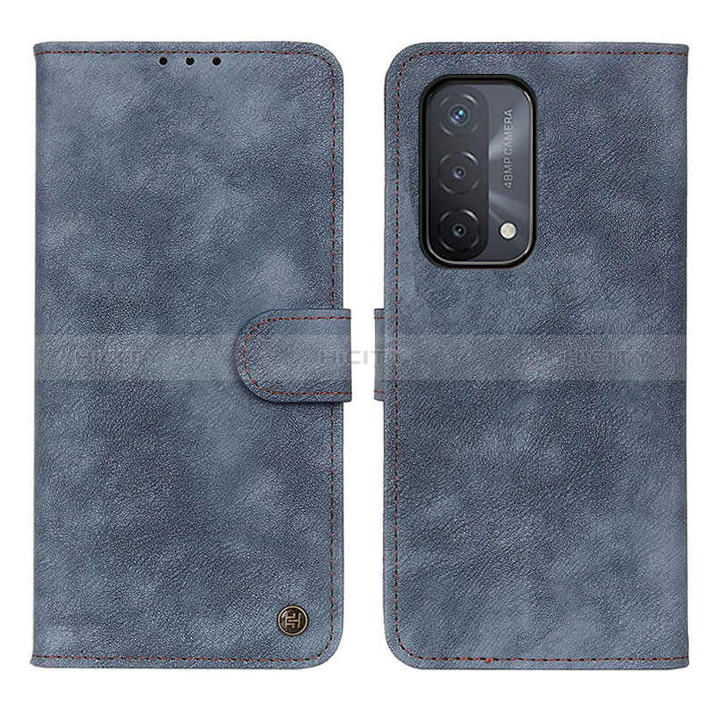 Custodia Portafoglio In Pelle Cover con Supporto N03P per Oppo A74 5G