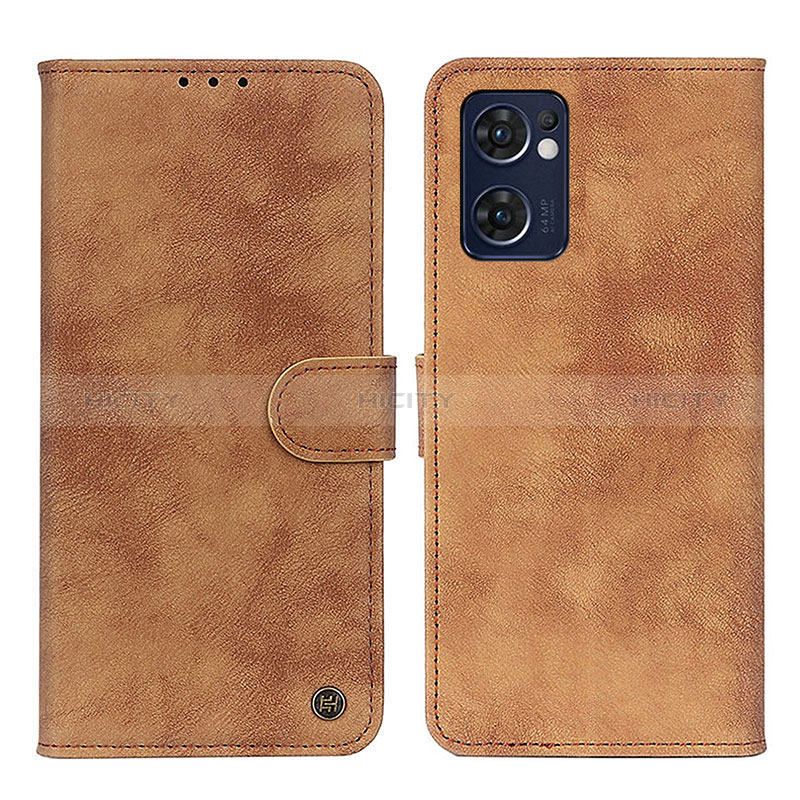 Custodia Portafoglio In Pelle Cover con Supporto N03P per Oppo Find X5 Lite 5G