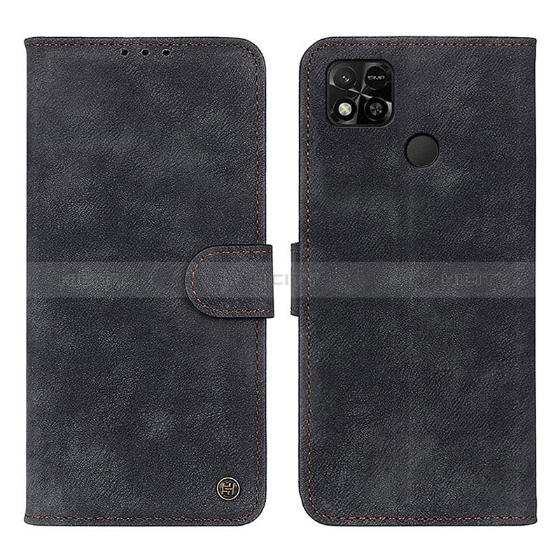 Custodia Portafoglio In Pelle Cover con Supporto N03P per Xiaomi POCO C3 Nero