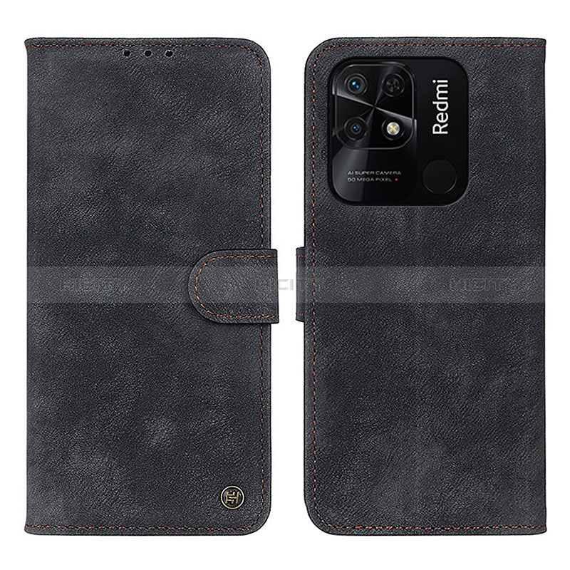 Custodia Portafoglio In Pelle Cover con Supporto N03P per Xiaomi Redmi 10 Power