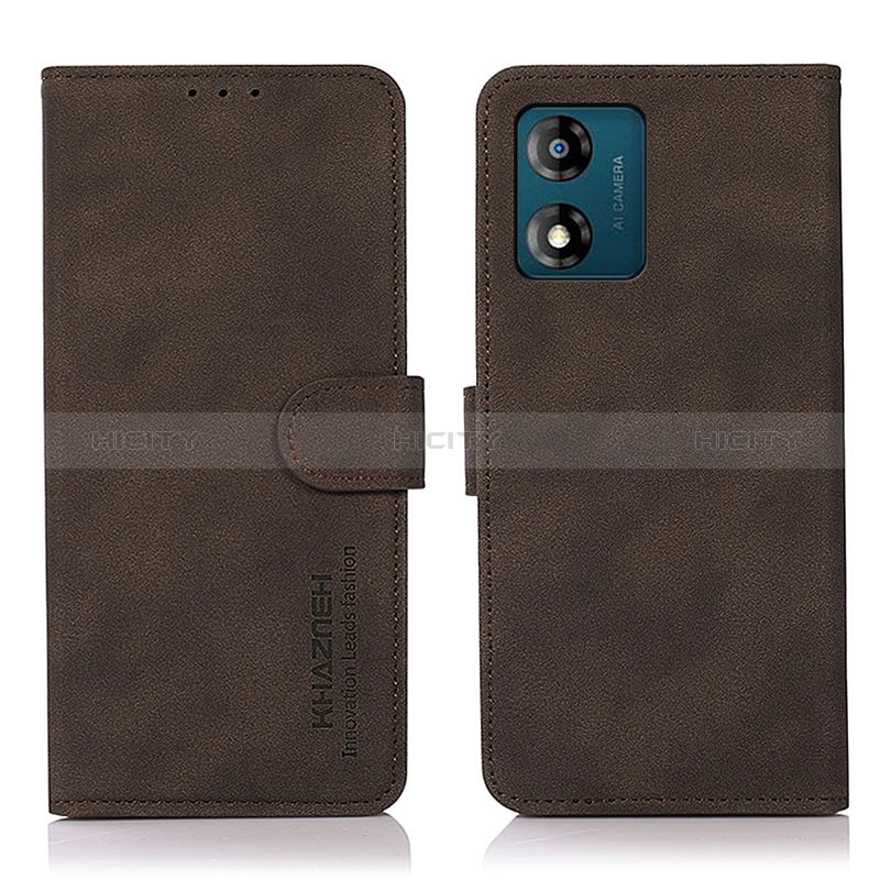 Custodia Portafoglio In Pelle Cover con Supporto N04P per Motorola Moto E13