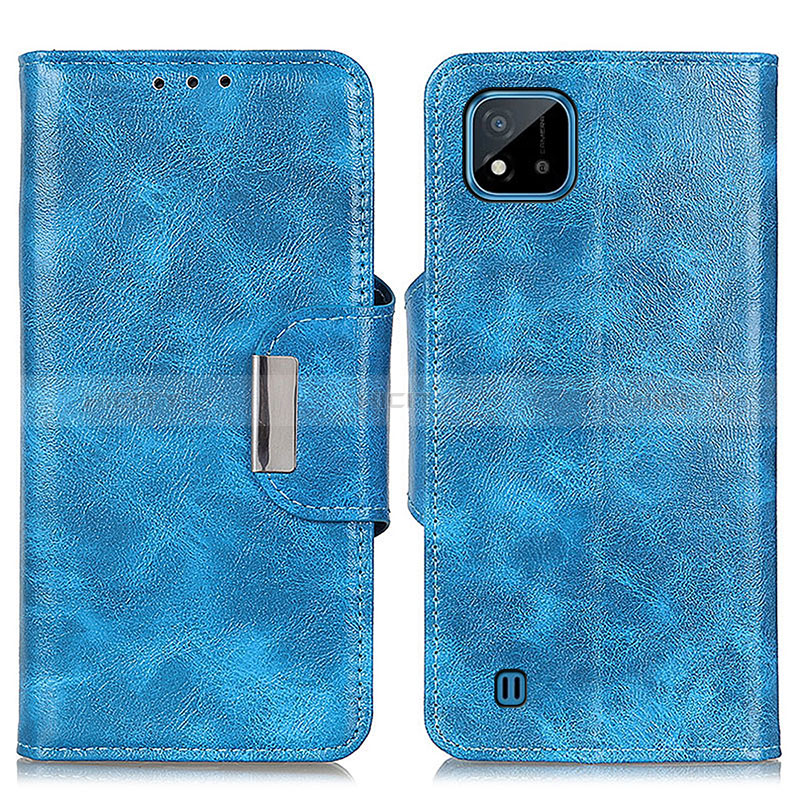 Custodia Portafoglio In Pelle Cover con Supporto N04P per Realme C11 (2021)