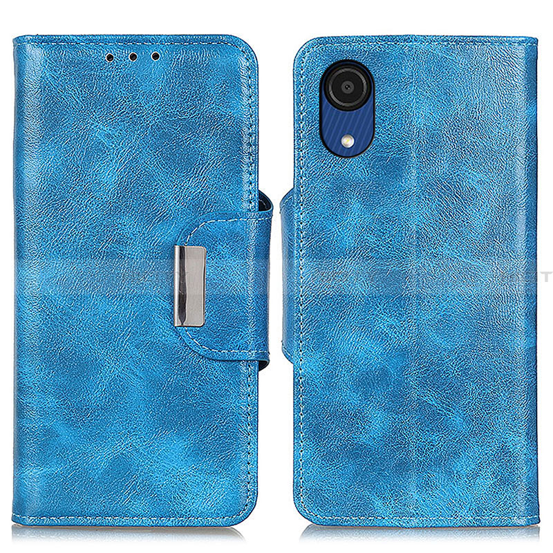 Custodia Portafoglio In Pelle Cover con Supporto N04P per Samsung Galaxy A03 Core