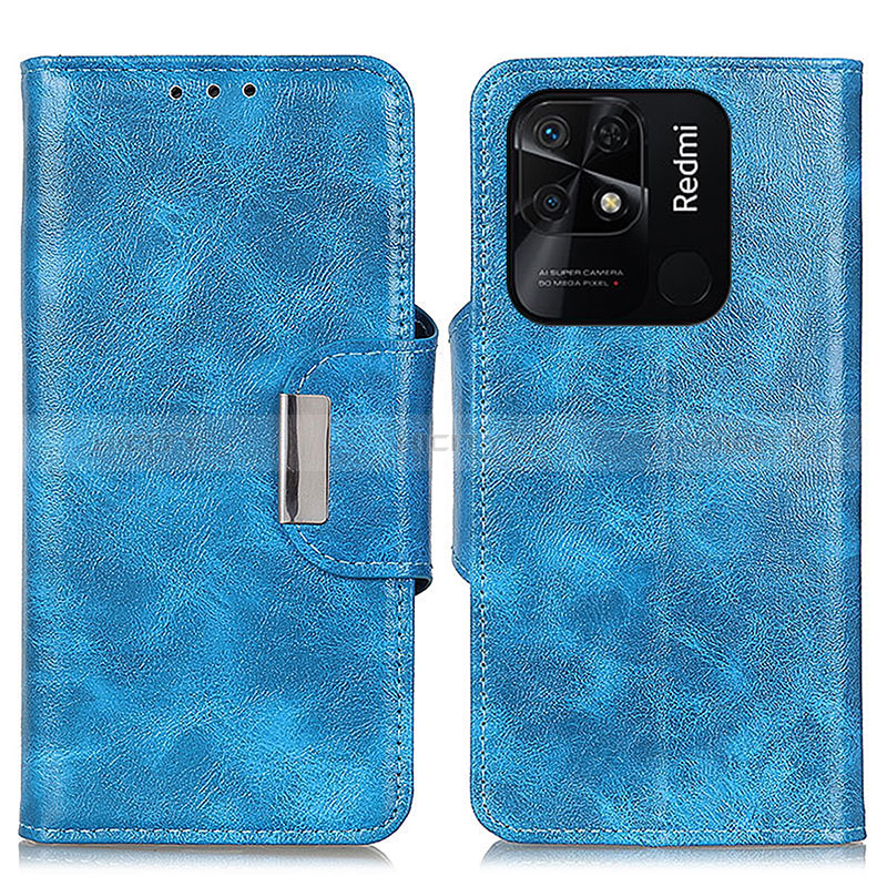 Custodia Portafoglio In Pelle Cover con Supporto N04P per Xiaomi Redmi 10 Power