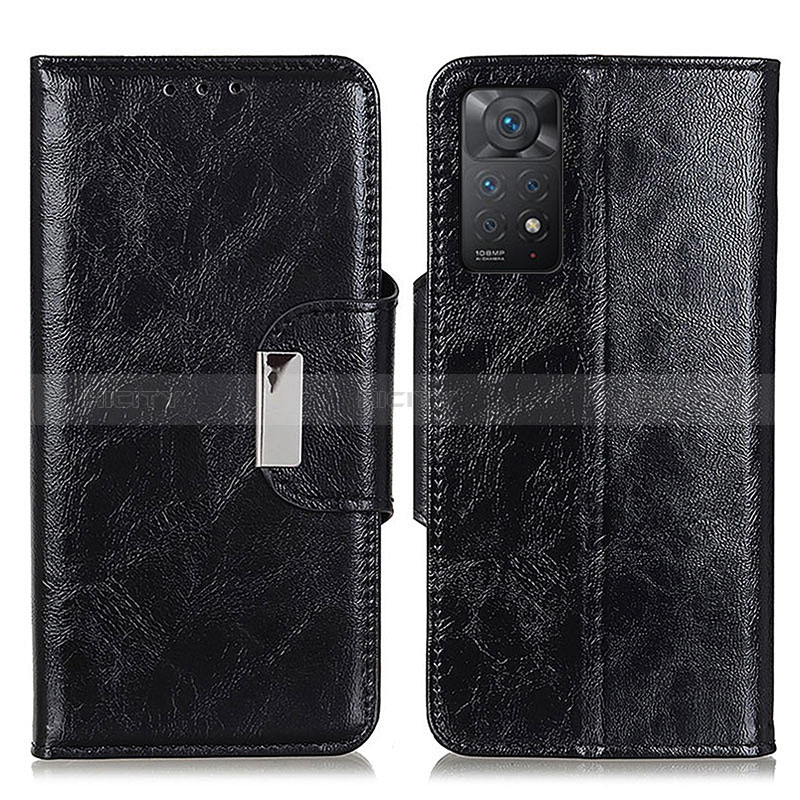 Custodia Portafoglio In Pelle Cover con Supporto N04P per Xiaomi Redmi Note 11 Pro 4G