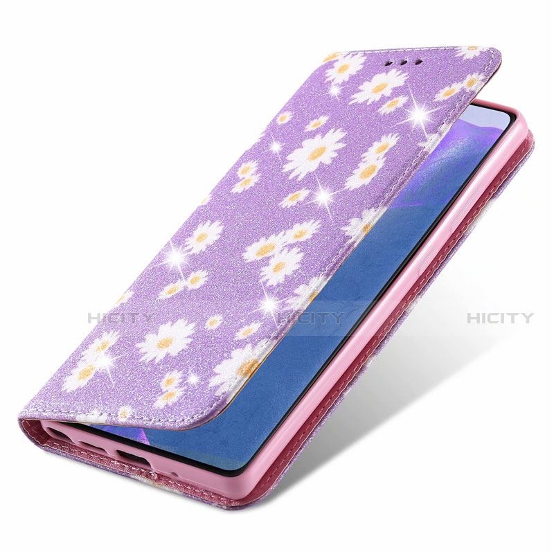 Custodia Portafoglio In Pelle Cover con Supporto N05 per Samsung Galaxy Note 20 5G