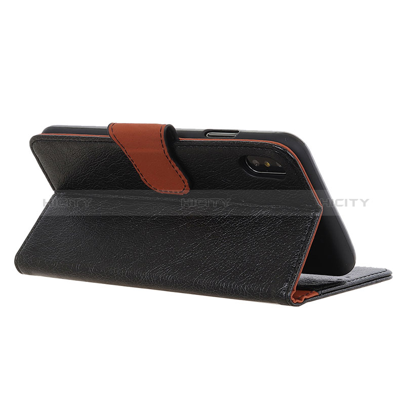 Custodia Portafoglio In Pelle Cover con Supporto N05P per Motorola Moto G14