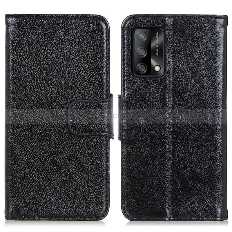 Custodia Portafoglio In Pelle Cover con Supporto N05P per Oppo A95 4G