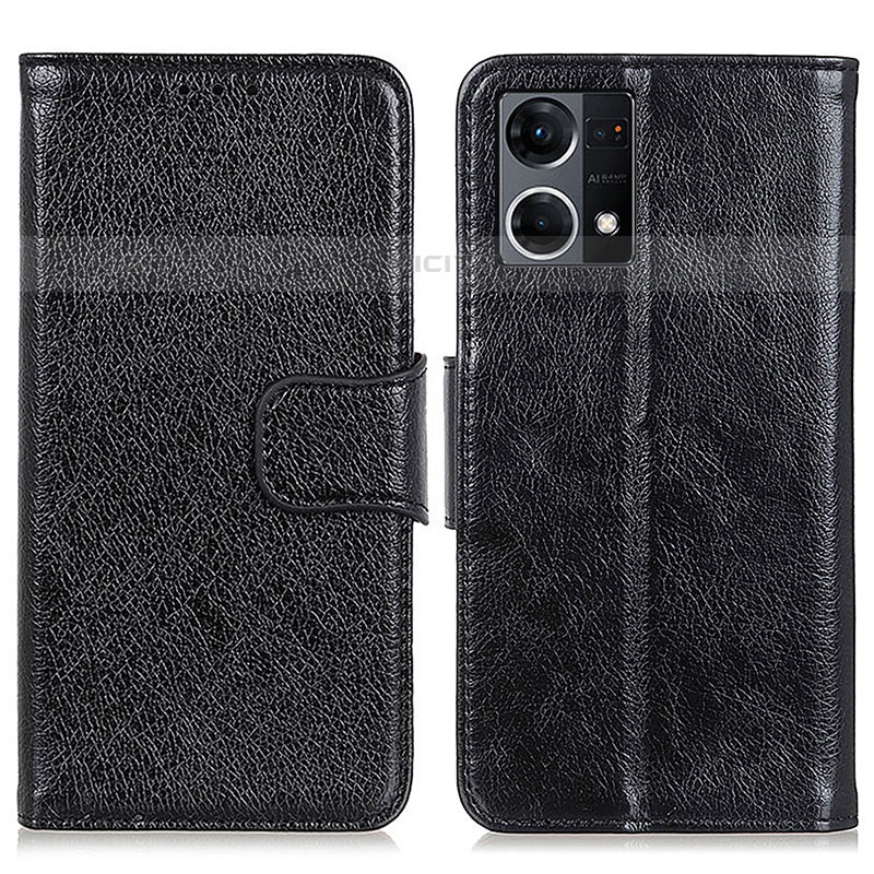 Custodia Portafoglio In Pelle Cover con Supporto N05P per Oppo F21 Pro 4G