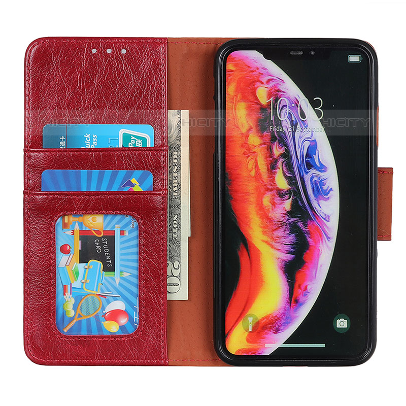 Custodia Portafoglio In Pelle Cover con Supporto N05P per Oppo Reno5 Z 5G