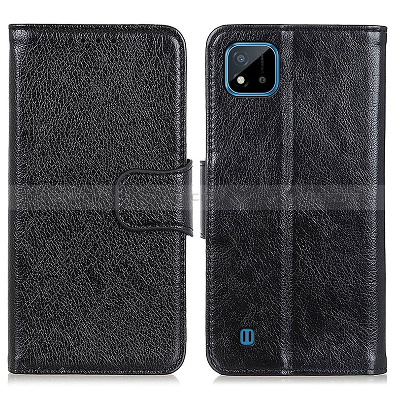 Custodia Portafoglio In Pelle Cover con Supporto N05P per Realme C11 (2021)