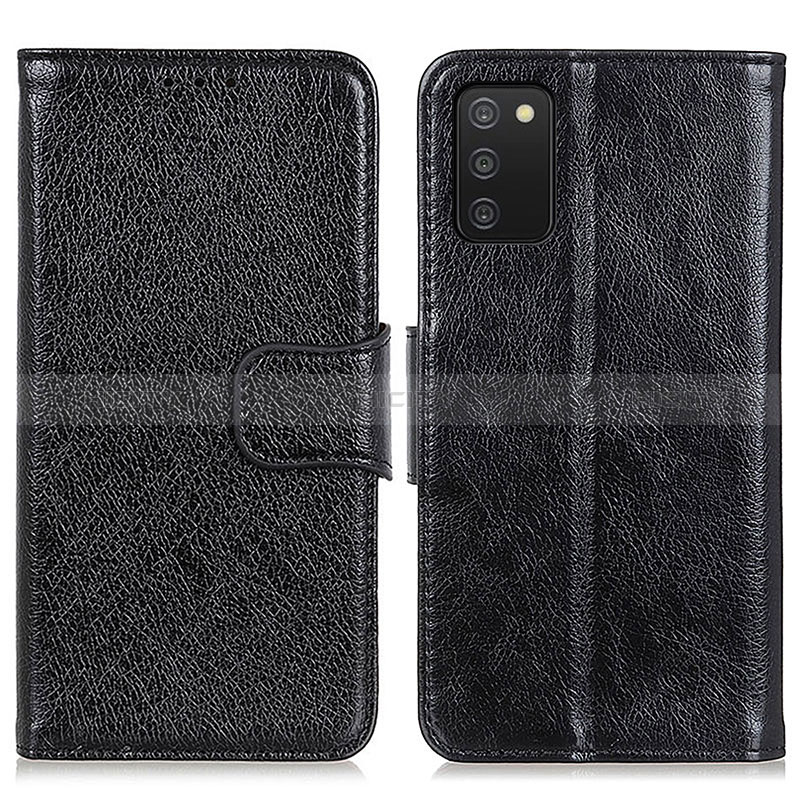 Custodia Portafoglio In Pelle Cover con Supporto N05P per Samsung Galaxy A02s