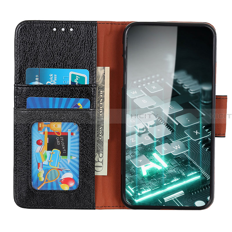 Custodia Portafoglio In Pelle Cover con Supporto N05P per Samsung Galaxy A22 5G