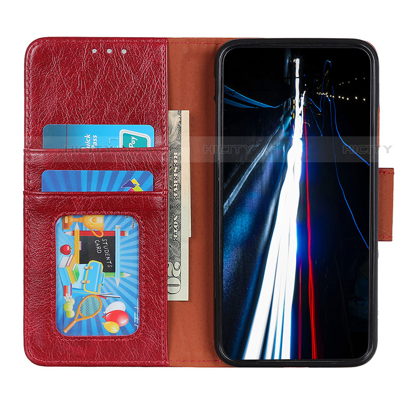 Custodia Portafoglio In Pelle Cover con Supporto N05P per Samsung Galaxy S21 Plus 5G