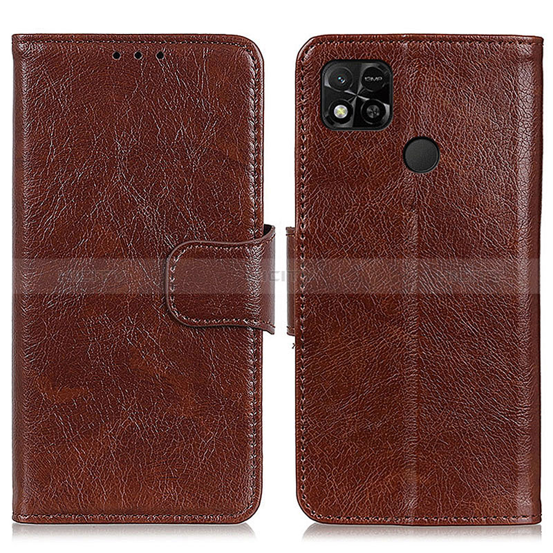 Custodia Portafoglio In Pelle Cover con Supporto N05P per Xiaomi Redmi 9 India