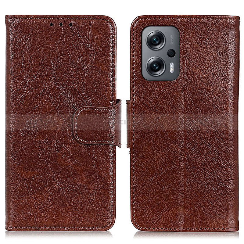 Custodia Portafoglio In Pelle Cover con Supporto N05P per Xiaomi Redmi Note 12T Pro 5G