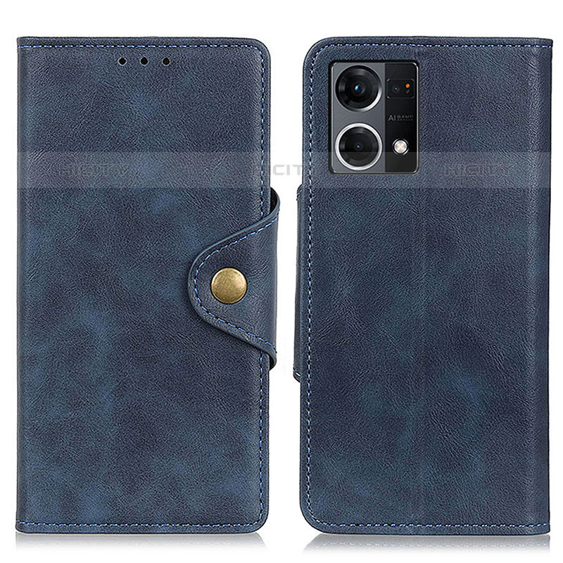 Custodia Portafoglio In Pelle Cover con Supporto N06P per Oppo F21s Pro 4G