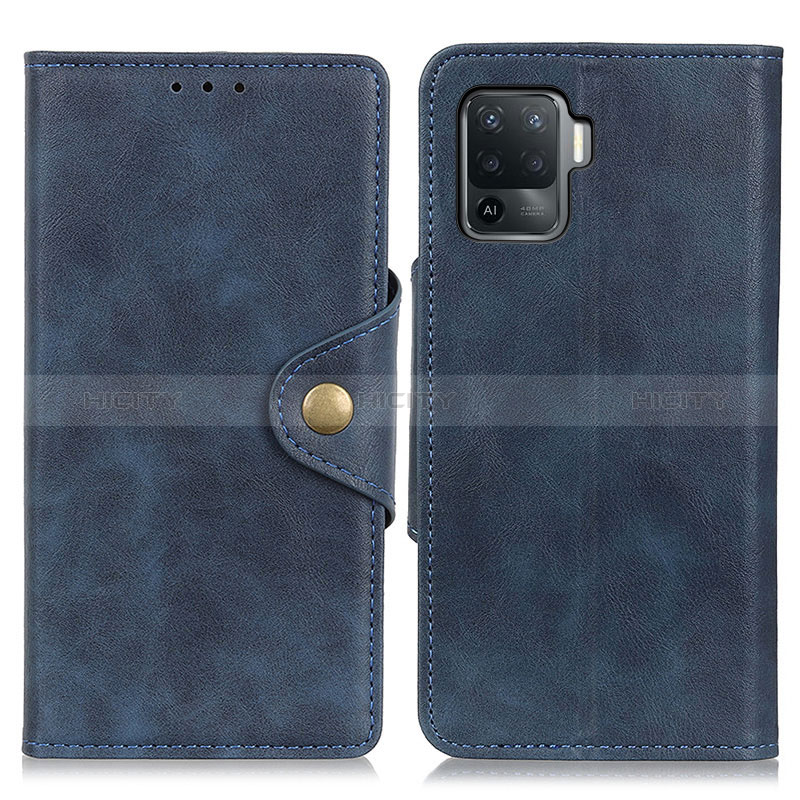 Custodia Portafoglio In Pelle Cover con Supporto N06P per Oppo Reno5 Lite