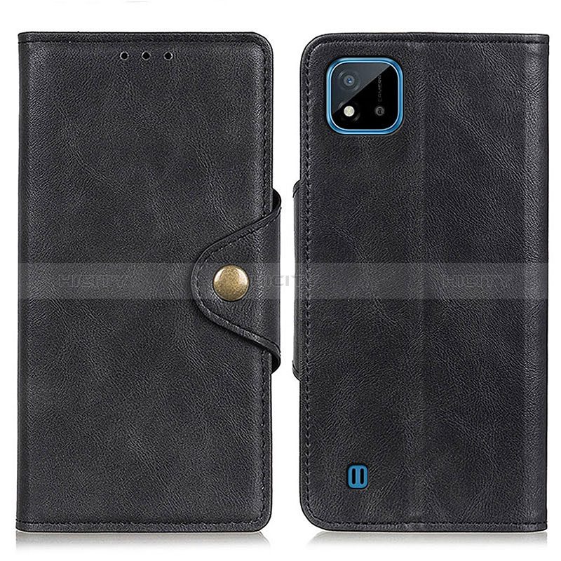 Custodia Portafoglio In Pelle Cover con Supporto N06P per Realme C11 (2021)