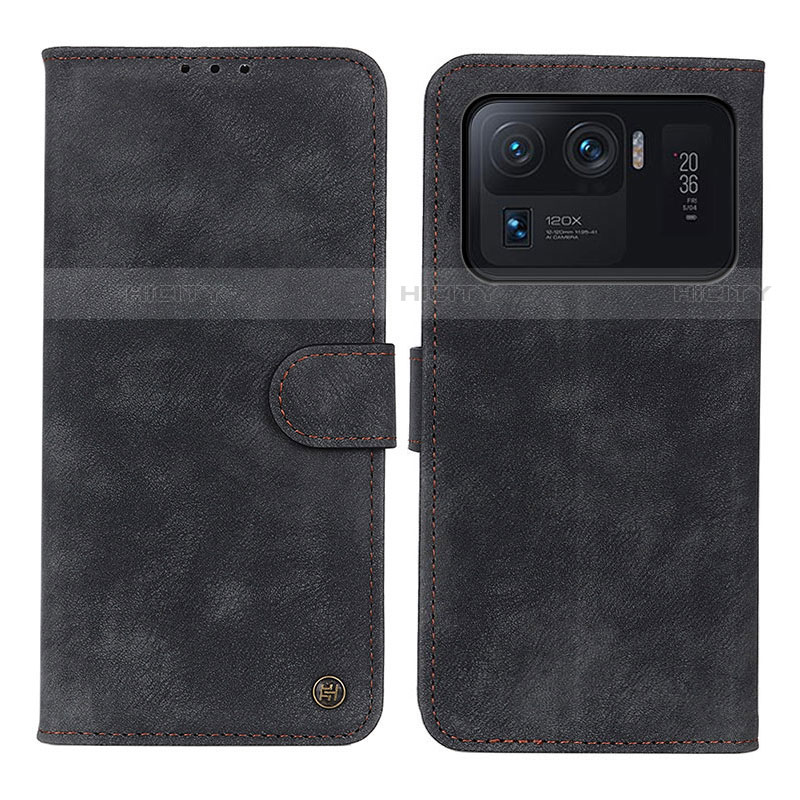 Custodia Portafoglio In Pelle Cover con Supporto N06P per Xiaomi Mi 11 Ultra 5G Nero