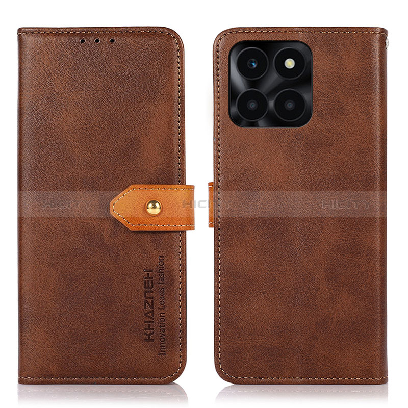 Custodia Portafoglio In Pelle Cover con Supporto N07P per Huawei Honor X6a