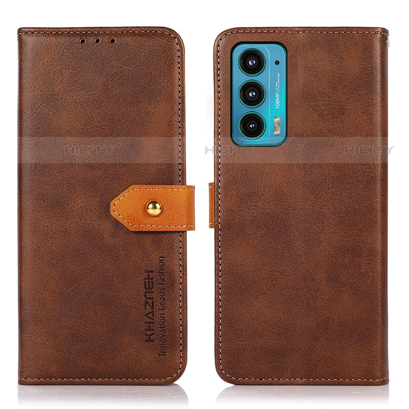 Custodia Portafoglio In Pelle Cover con Supporto N07P per Motorola Moto Edge 20 5G