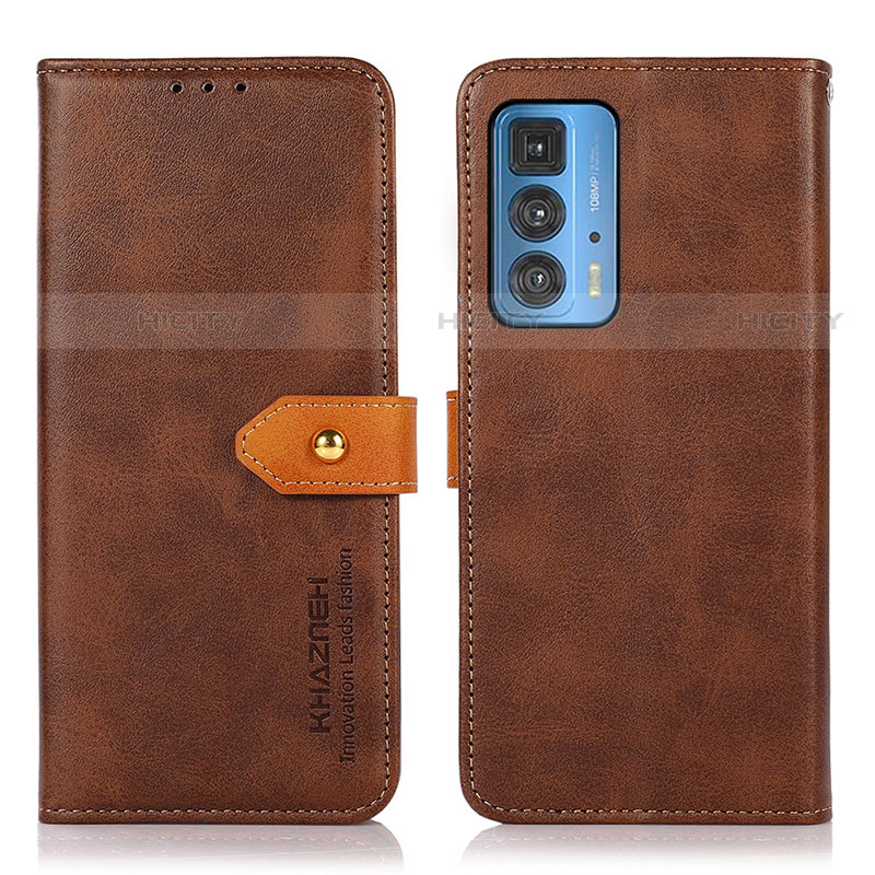 Custodia Portafoglio In Pelle Cover con Supporto N07P per Motorola Moto Edge 20 Pro 5G