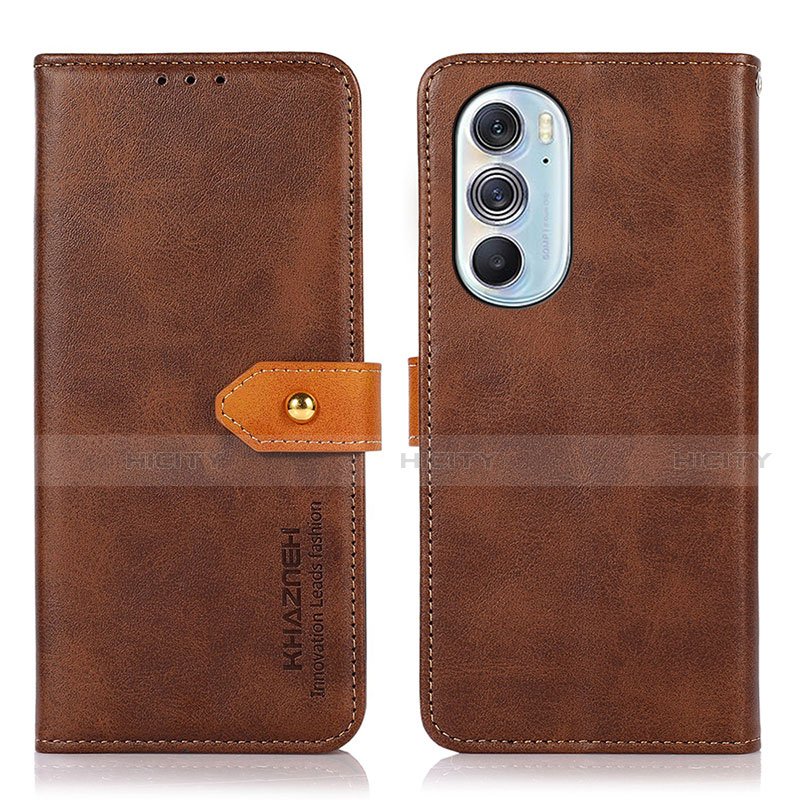 Custodia Portafoglio In Pelle Cover con Supporto N07P per Motorola Moto Edge 30 Pro 5G