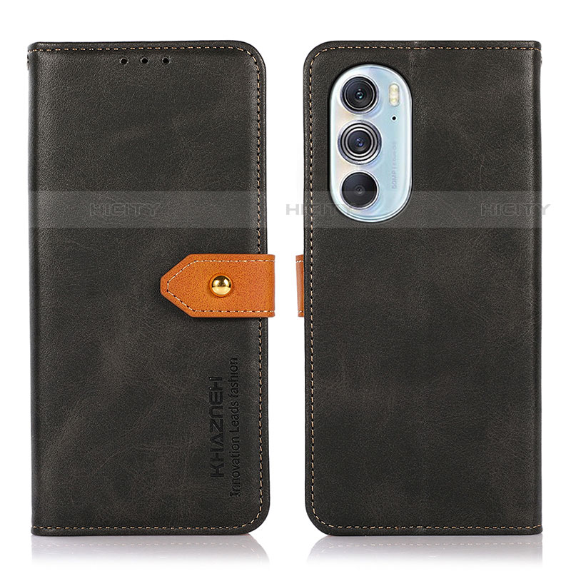 Custodia Portafoglio In Pelle Cover con Supporto N07P per Motorola Moto Edge Plus (2022) 5G