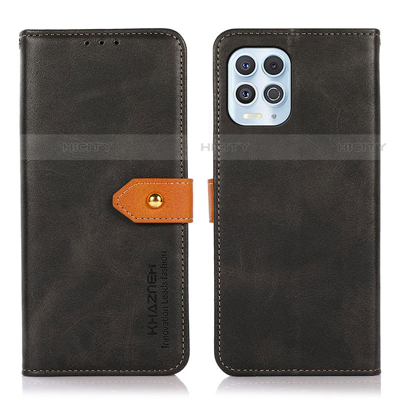 Custodia Portafoglio In Pelle Cover con Supporto N07P per Motorola Moto Edge S 5G