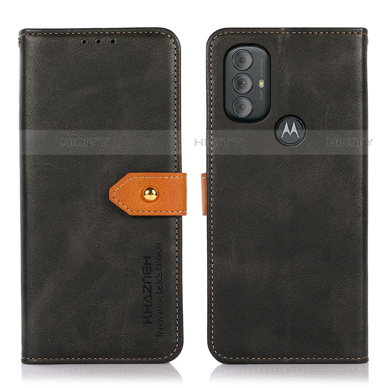 Custodia Portafoglio In Pelle Cover con Supporto N07P per Motorola Moto G Play (2023)