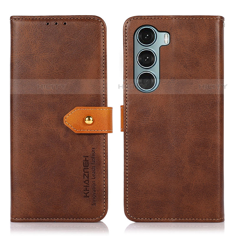 Custodia Portafoglio In Pelle Cover con Supporto N07P per Motorola Moto G200 5G