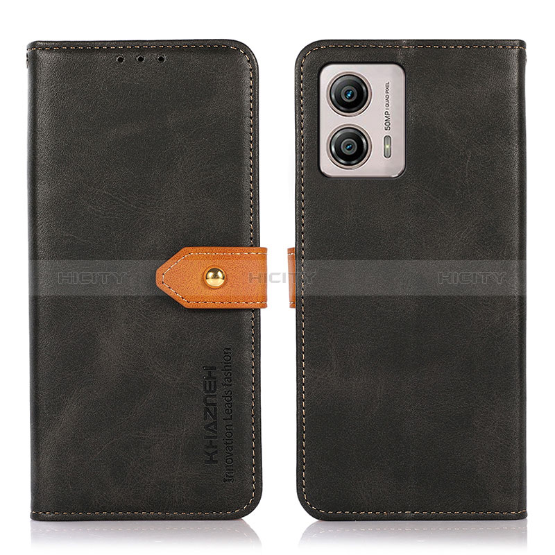 Custodia Portafoglio In Pelle Cover con Supporto N07P per Motorola Moto G53j 5G