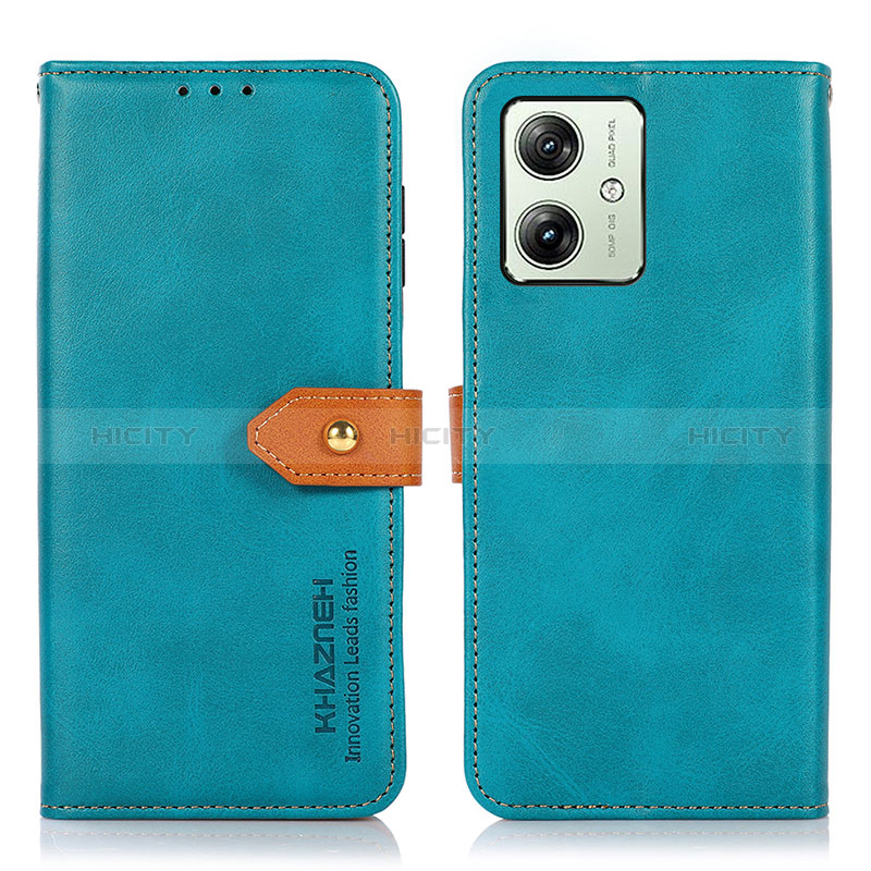 Custodia Portafoglio In Pelle Cover con Supporto N07P per Motorola Moto G54 5G